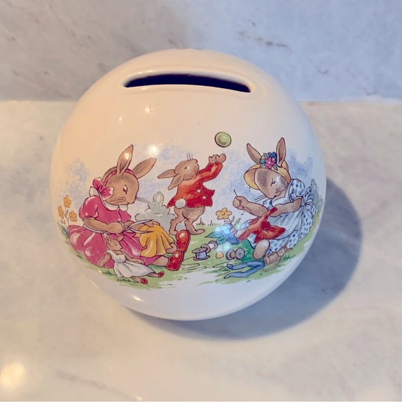 Bunnykins Royal Dalton vintage bank - Picture 2 of 8
